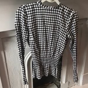 H&M gingham top